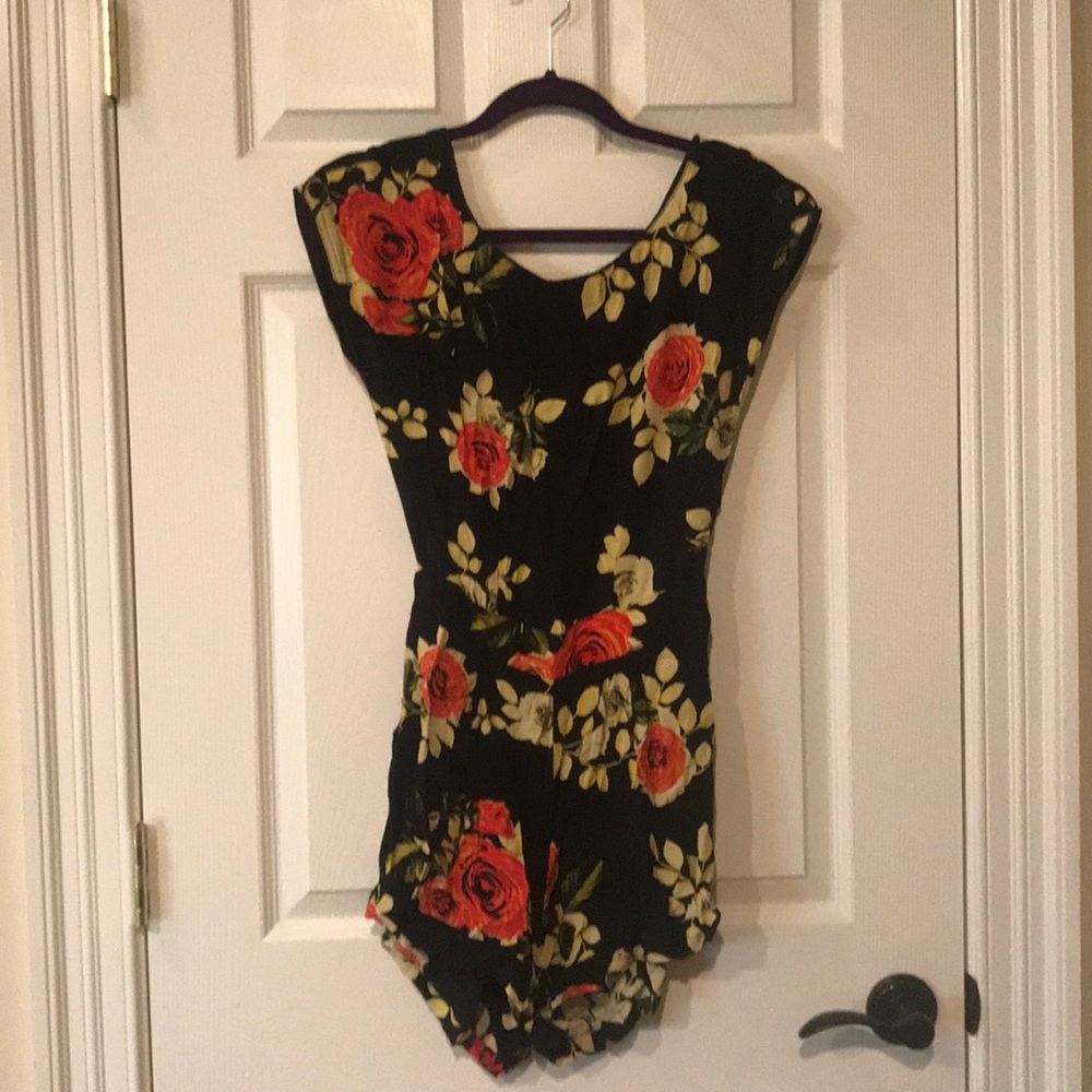 Flower romper.